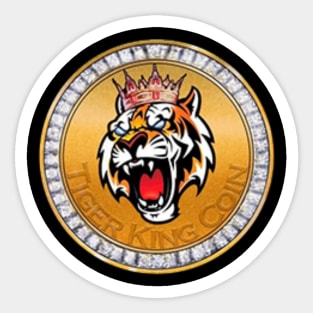 $TKING Tiger King Coin Crypto Sticker